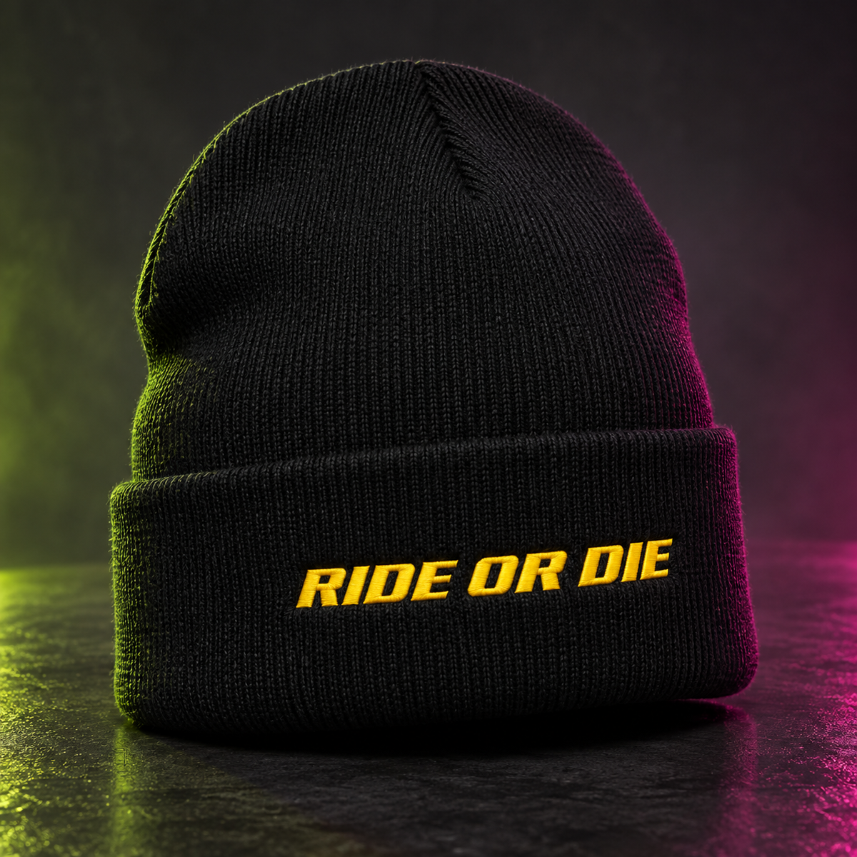 RIDE OR DIE — Drop 001 Beanie