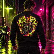 RIDE OR DIE — Drop 001 Crewneck — 2