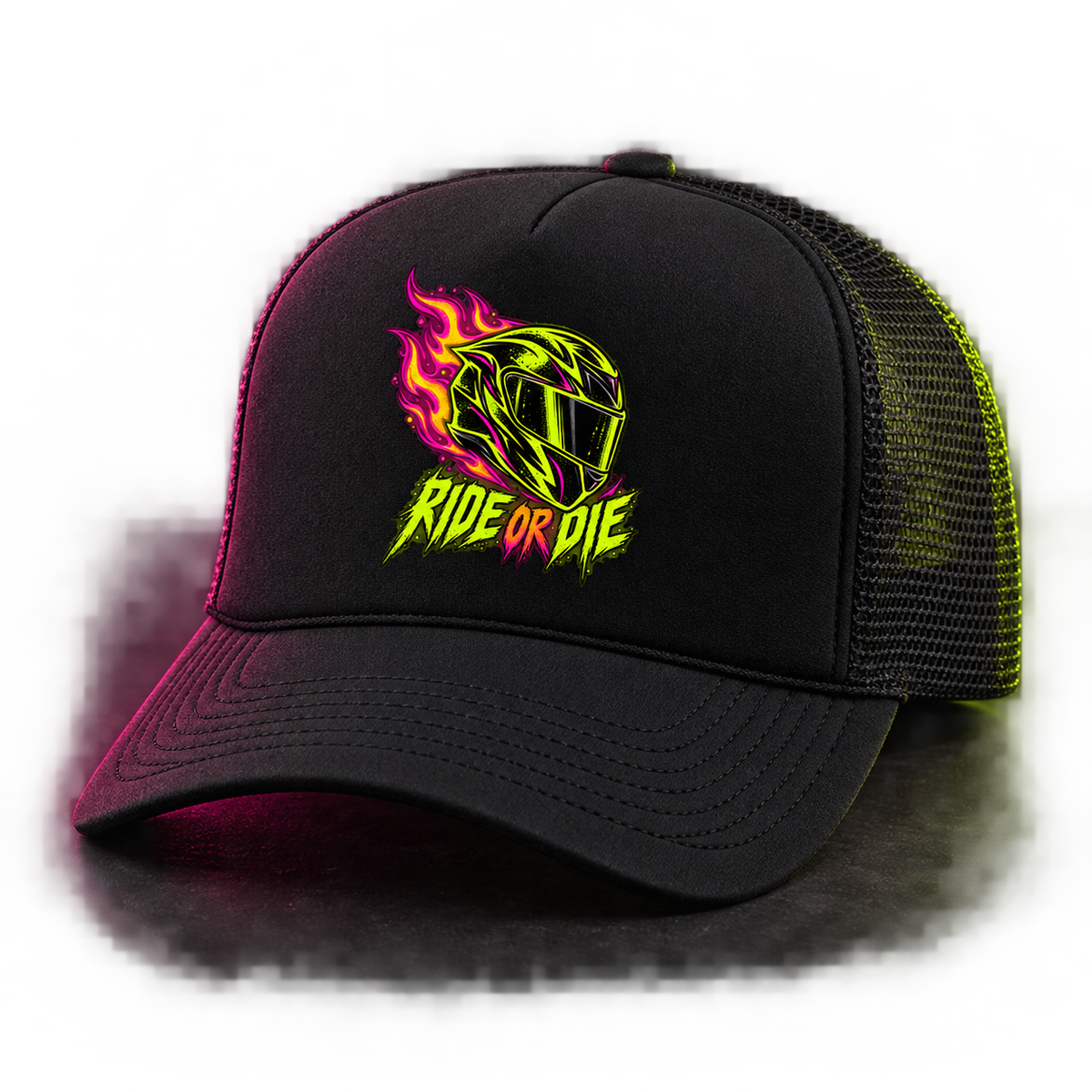 RIDE OR DIE — Drop 001 Trucker Cap